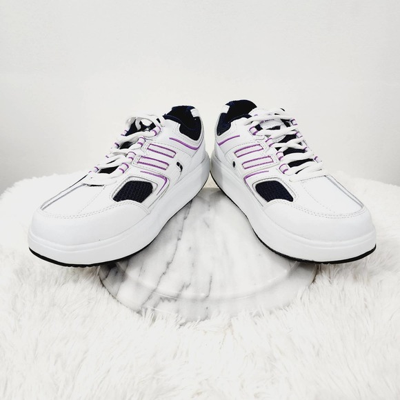 Curves For Women Rocker Sneakers Casual Walking Shape Up Toning Leather Size 10 - Picture 15 of 16